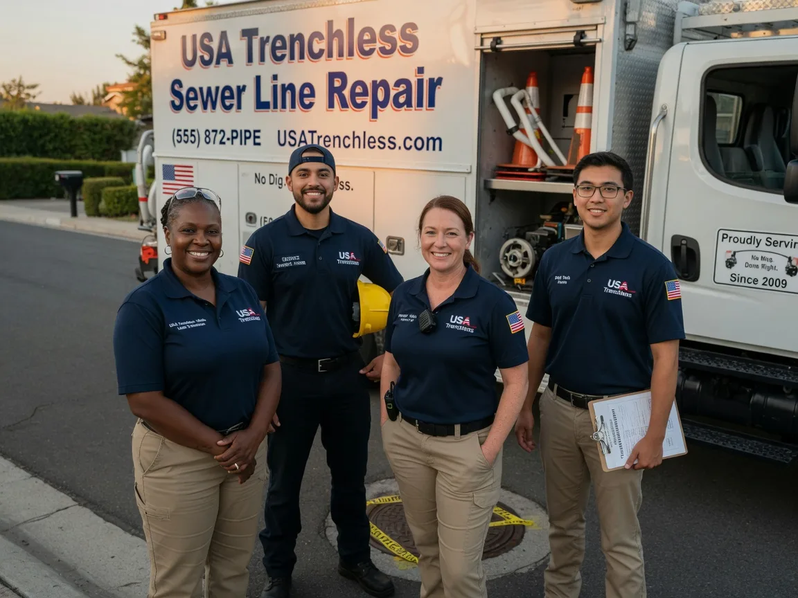 Sewer Line Repair company in Monroe Center, IL